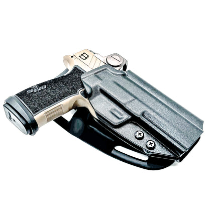 Outside waistband Duty & Competition holster for P365-DH3 AXG with optic cut