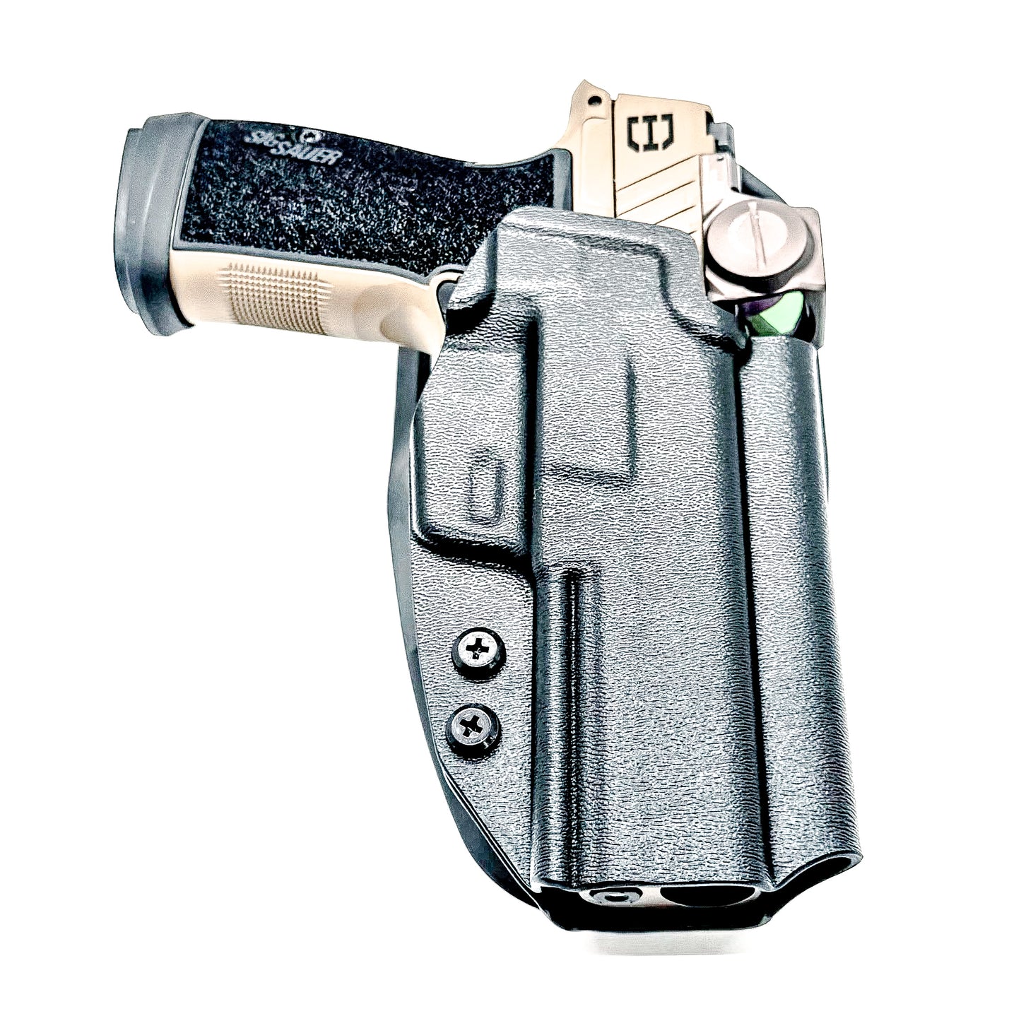 Outside waistband Duty & Competition holster for P365-DH3 AXG with optic cut