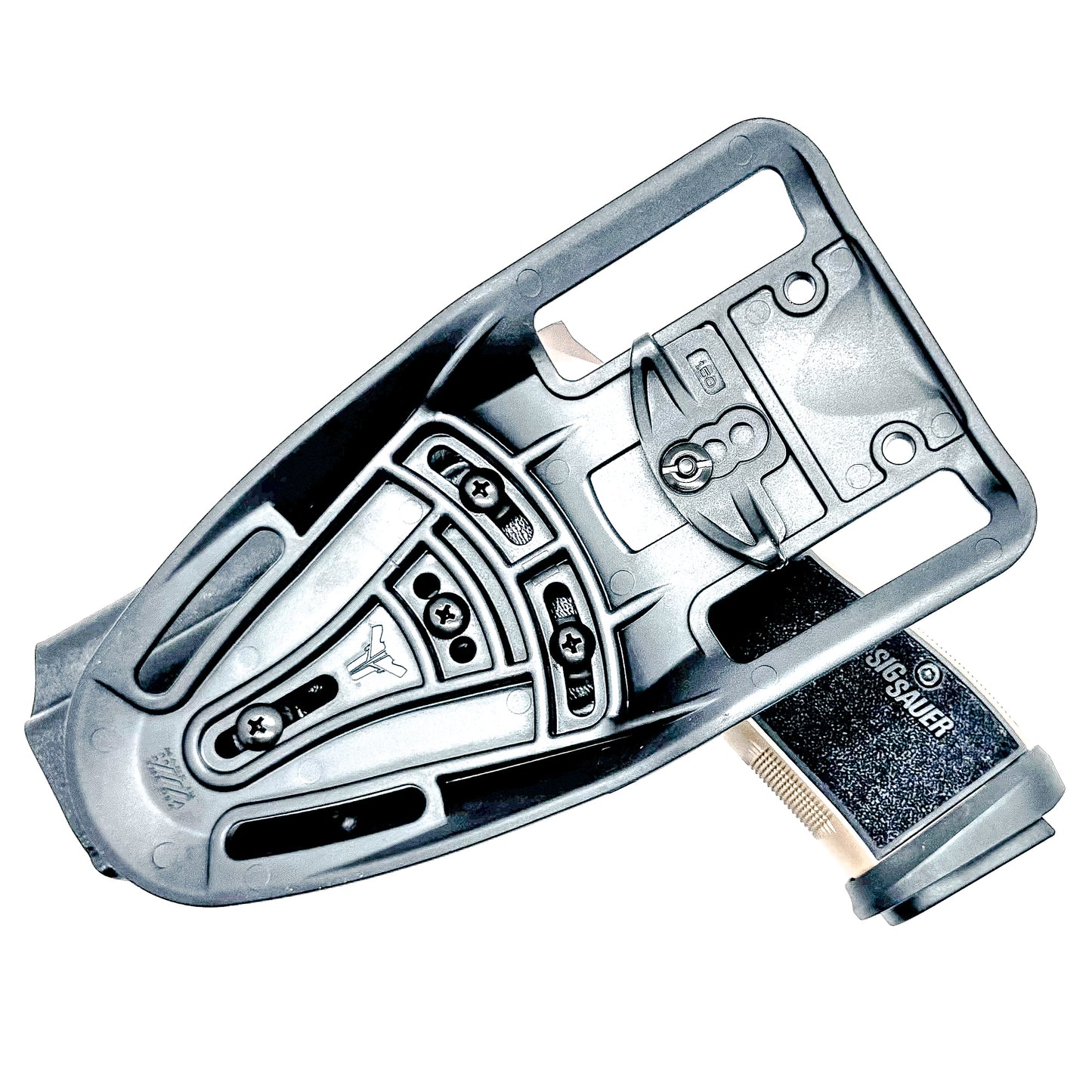 Outside waistband Duty & Competition holster for P365-DH3 AXG with optic cut
