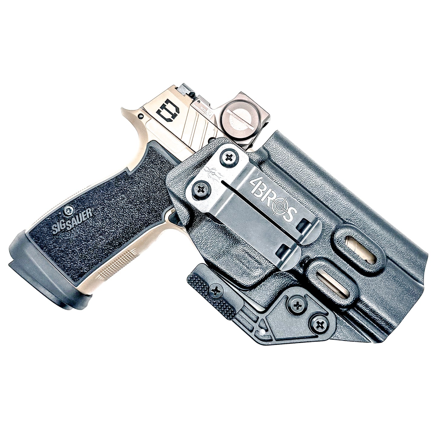 Inside waistband holster for P365-DH3 AXG with optic cut