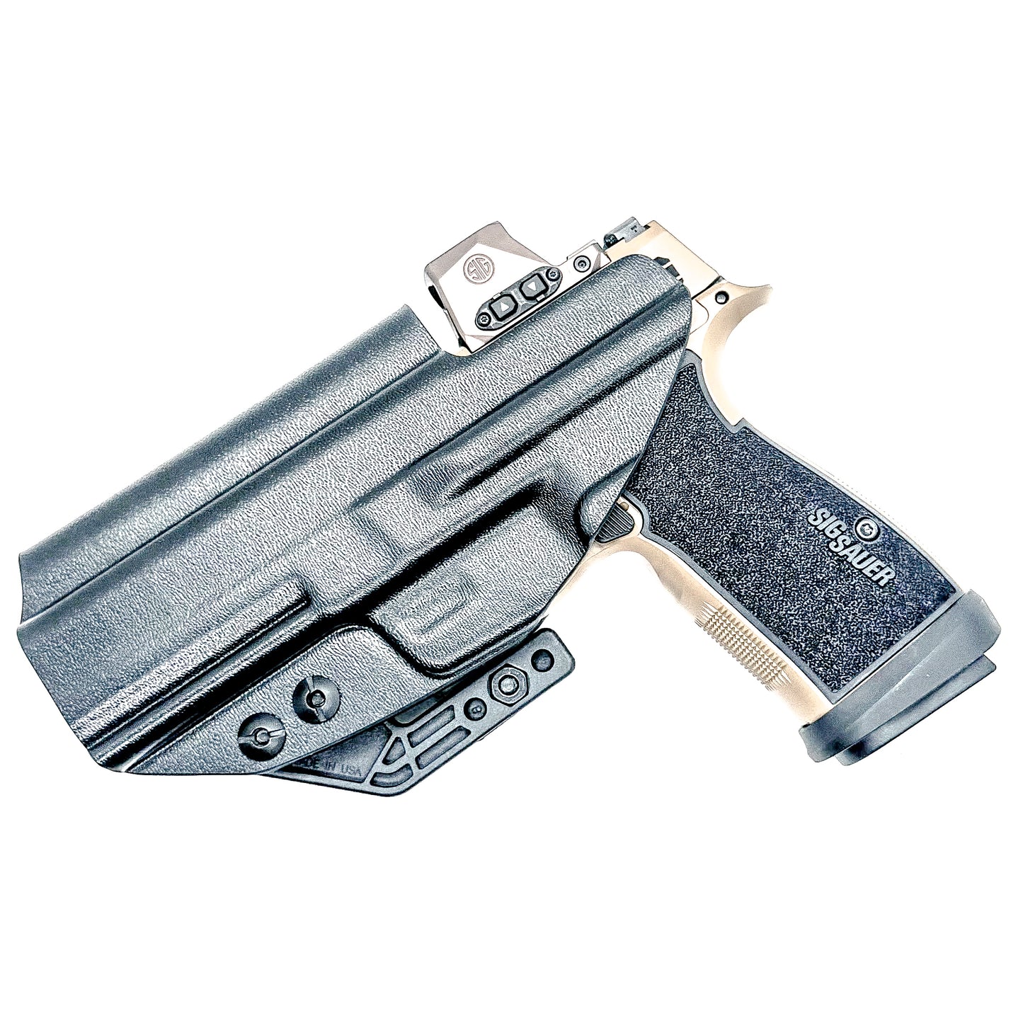 Inside waistband holster for P365-DH3 AXG with optic cut