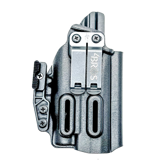 IWB holster for Sig Sauer P365-DH3 AXG with FOXTROT2R. Inside Waistband concealed carry holster with adjustable retention and reduced printing.