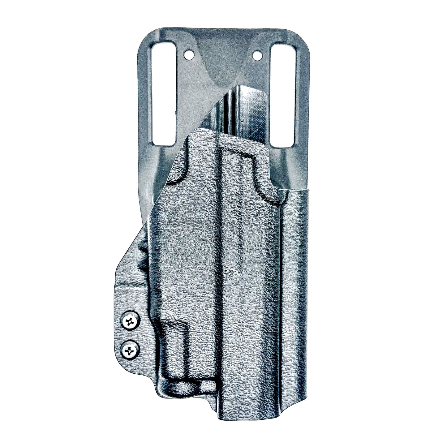 OWB holster for Sig Sauer P365-DH3 AXG with TLR-7 Sub. Outside Waistband light duty & competition holster with adjustable retention and optics support.