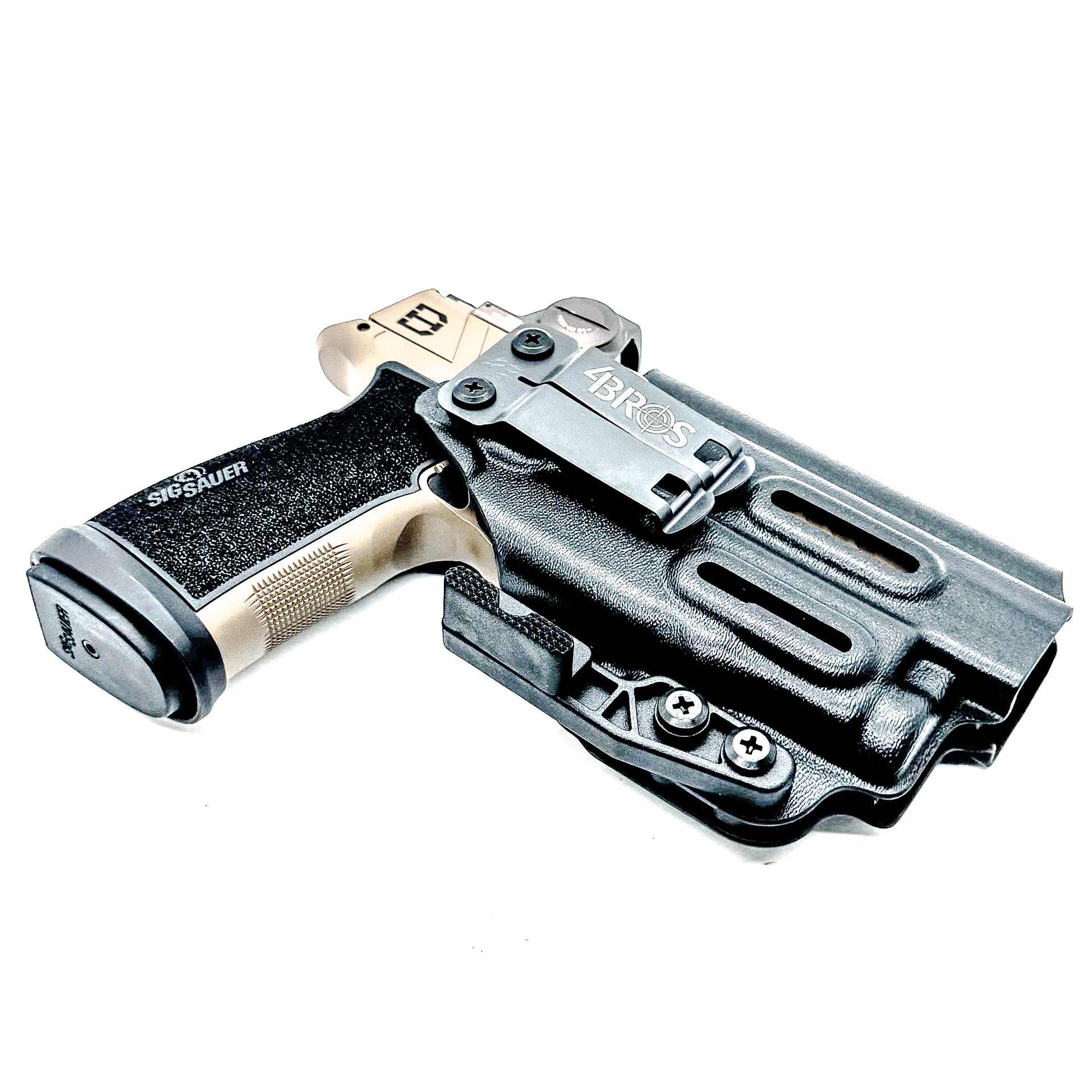IWB holster for Sig Sauer P365-DH3 AXG with TLR-7 Sub. Inside Waistband concealed carry holster with adjustable retention and reduced printing.