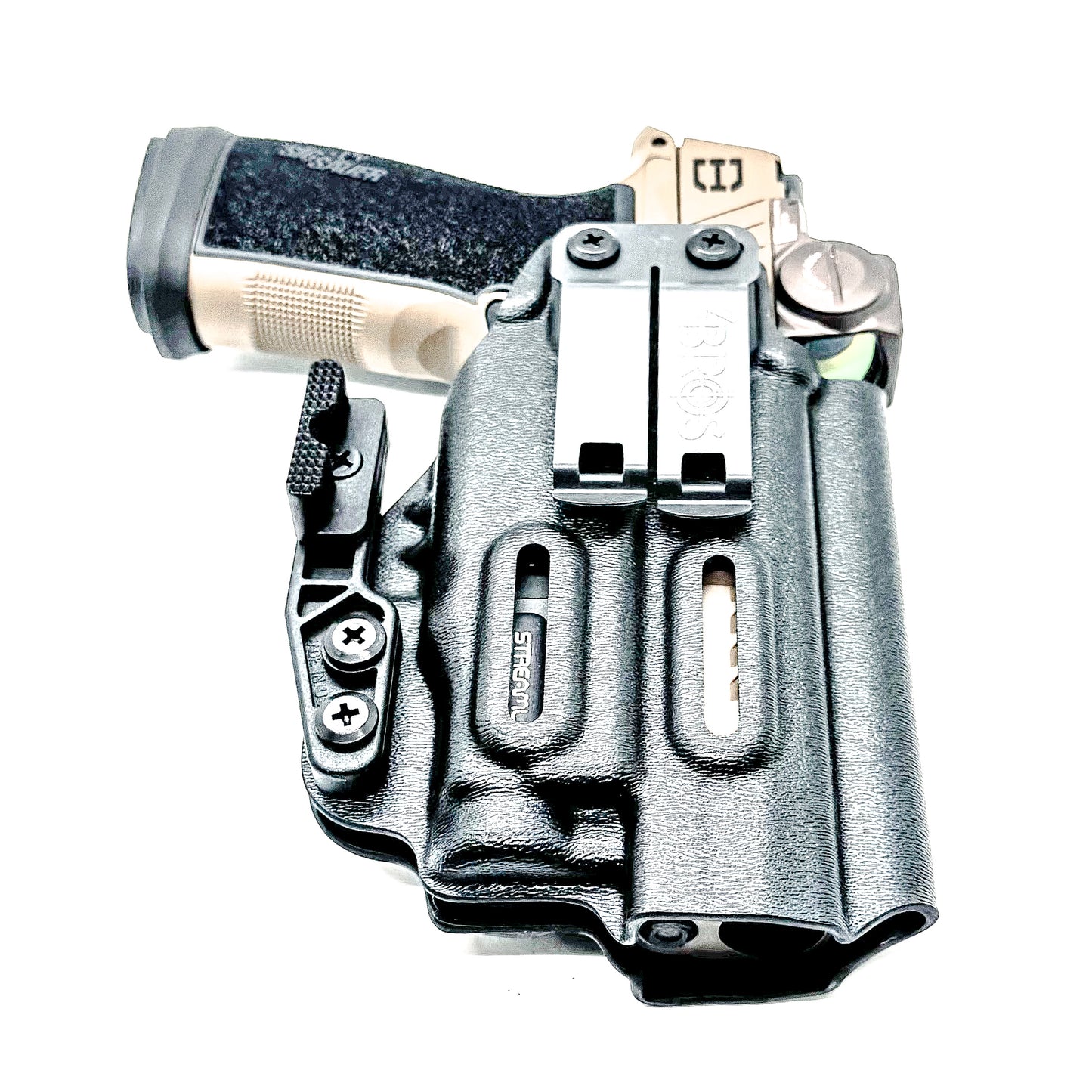 IWB holster for Sig Sauer P365-DH3 AXG with TLR-7 Sub. Inside Waistband concealed carry holster with adjustable retention and reduced printing.