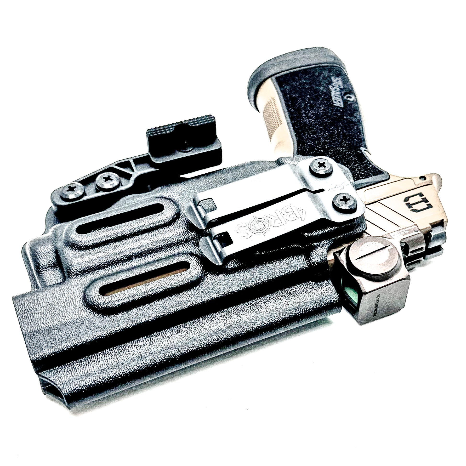 IWB holster for Sig Sauer P365-DH3 AXG with TLR-7 Sub. Inside Waistband concealed carry holster with adjustable retention and reduced printing.