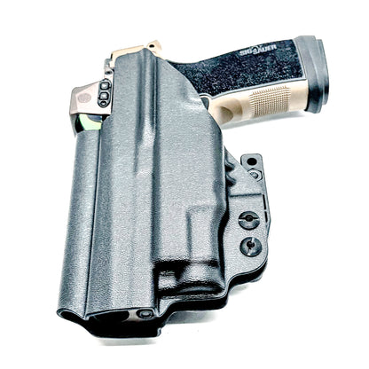 IWB holster for Sig Sauer P365-DH3 AXG with TLR-7 Sub. Inside Waistband concealed carry holster with adjustable retention and reduced printing.