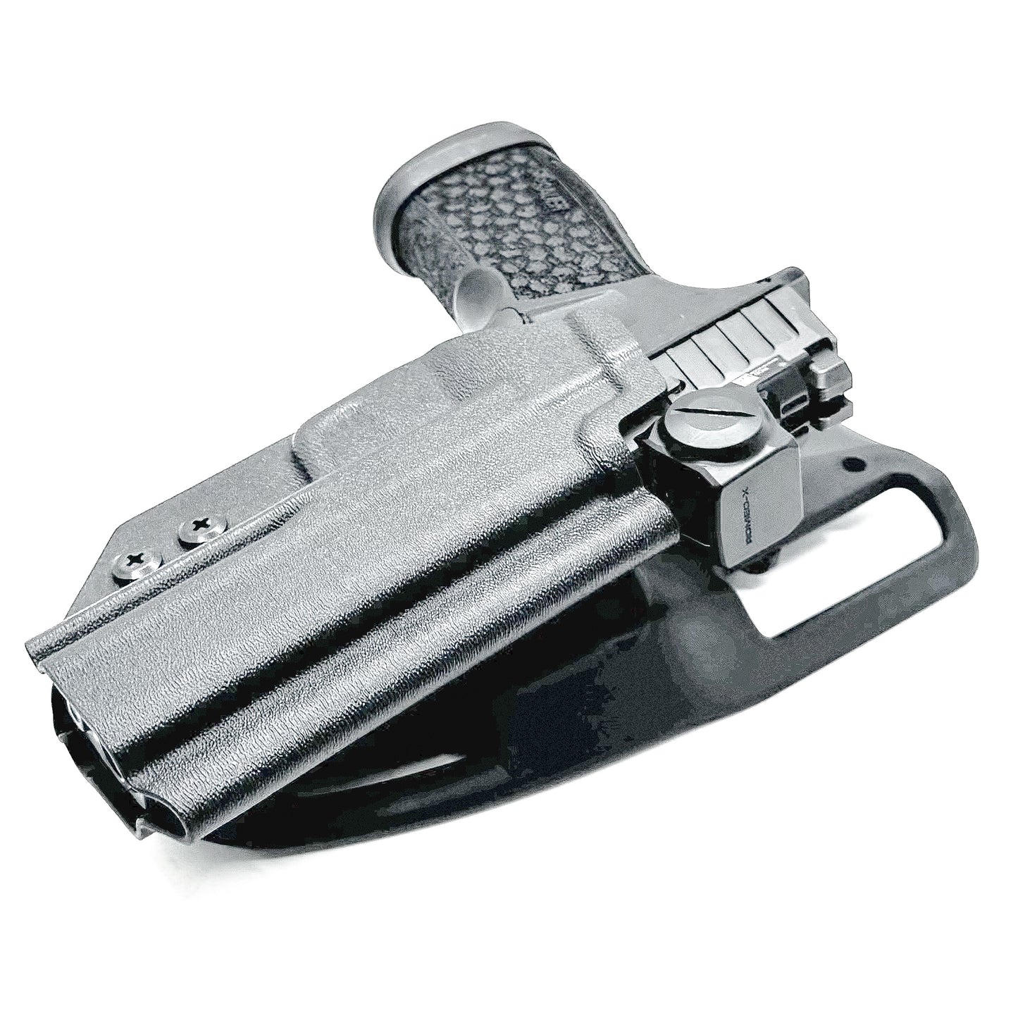 Light duty & competition OWB holster for Sig Sauer P365-FUSE. Red dot ready, adjustable retention, and USA-made