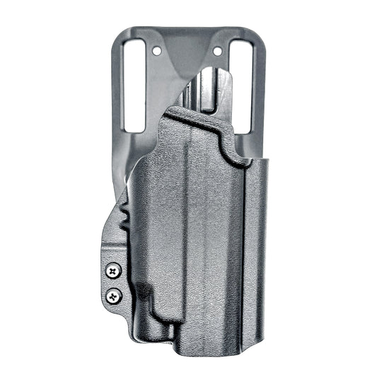 OWB holster for Sig Sauer P365-FUSE & FOXTROT2R. Outside Waistband light duty & competition holster with adjustable retention and optics support.