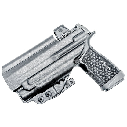 IWB holster for Sig Sauer P365-FUSE & FOXTROT2R. Inside Waistband concealed carry holster with adjustable retention and reduced printing.
