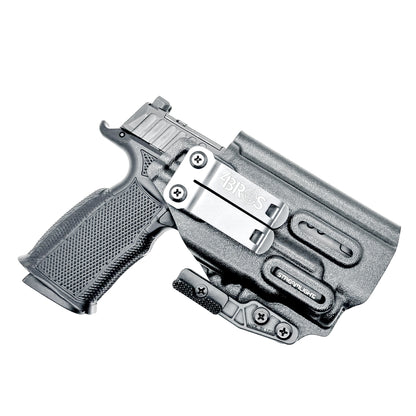 IWB holster for Sig Sauer P365-FUSE with Icarus A.C.E. 365 MACRO & Streamlight TLR-7 Sub 1913. Optic-ready, Enigma compatible, Made in USA.