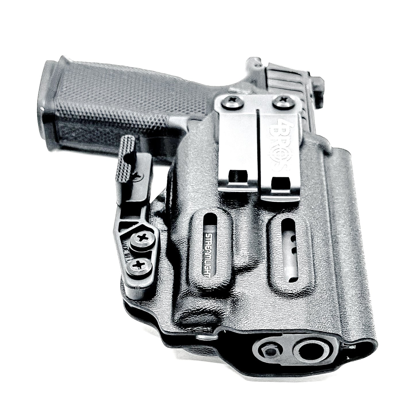 IWB holster for Sig Sauer P365-FUSE with Icarus A.C.E. 365 MACRO & Streamlight TLR-7 Sub 1913. Optic-ready, Enigma compatible, Made in USA.