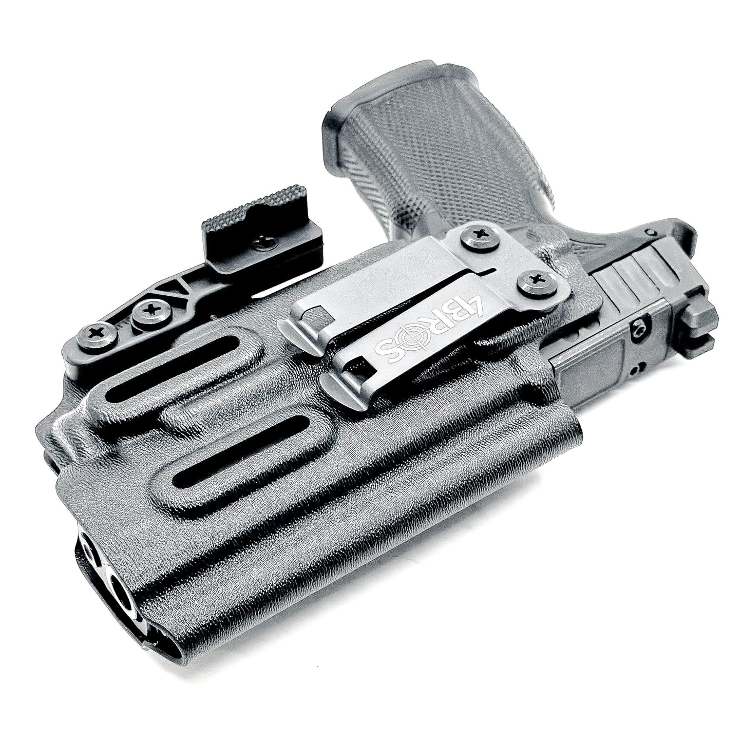 IWB holster for Sig Sauer P365-FUSE with Icarus A.C.E. 365 MACRO & Streamlight TLR-7 Sub 1913. Optic-ready, Enigma compatible, Made in USA.