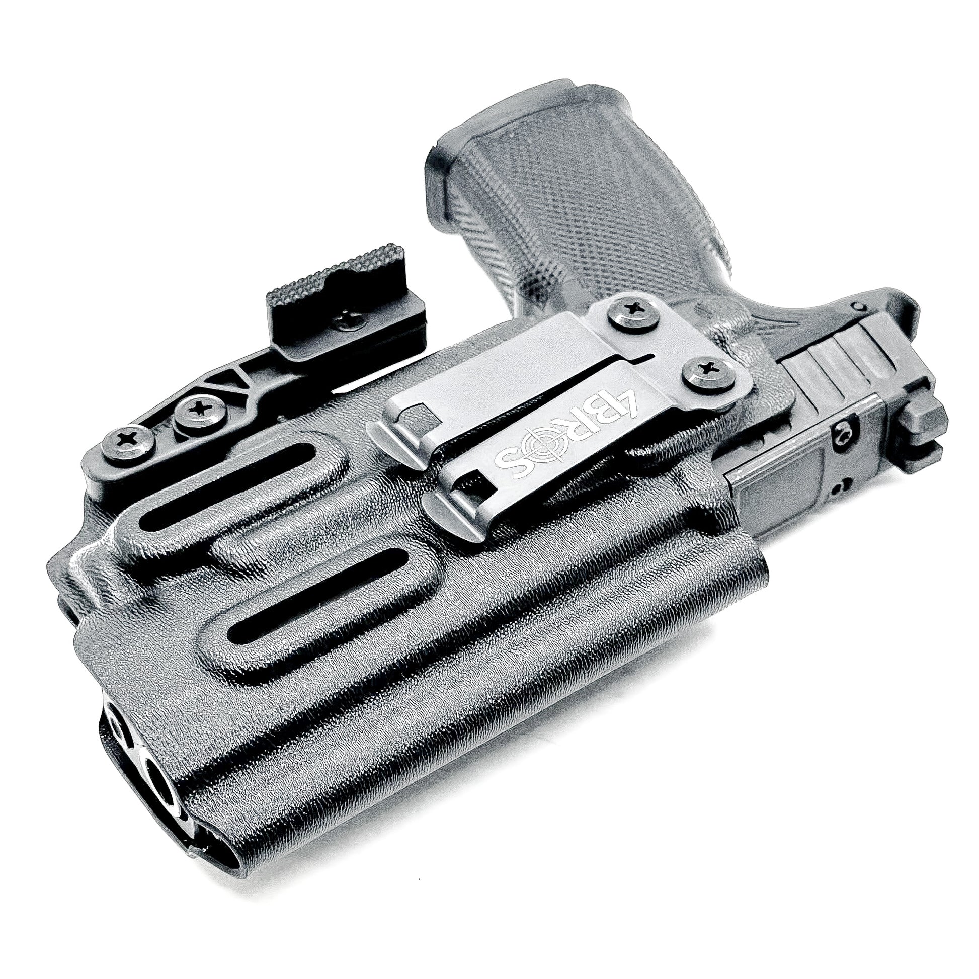IWB holster for Sig Sauer P365-FUSE with Icarus A.C.E. 365 MACRO & Streamlight TLR-7 Sub 1913. Optic-ready, Enigma compatible, Made in USA.