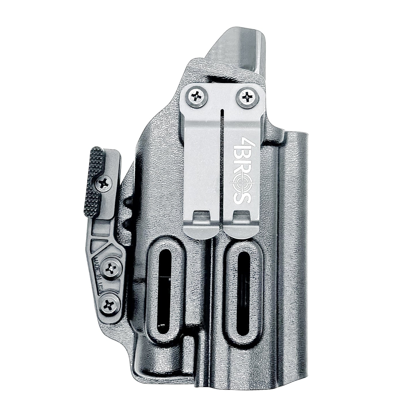 Black Inside Waistband IWB Holster for the Sig Sauer P365-FUSE with the Streamlight TLR-7X, TLR-7 A, or TLR-7 HL-X from Four Brothers 4BROS Holsters.