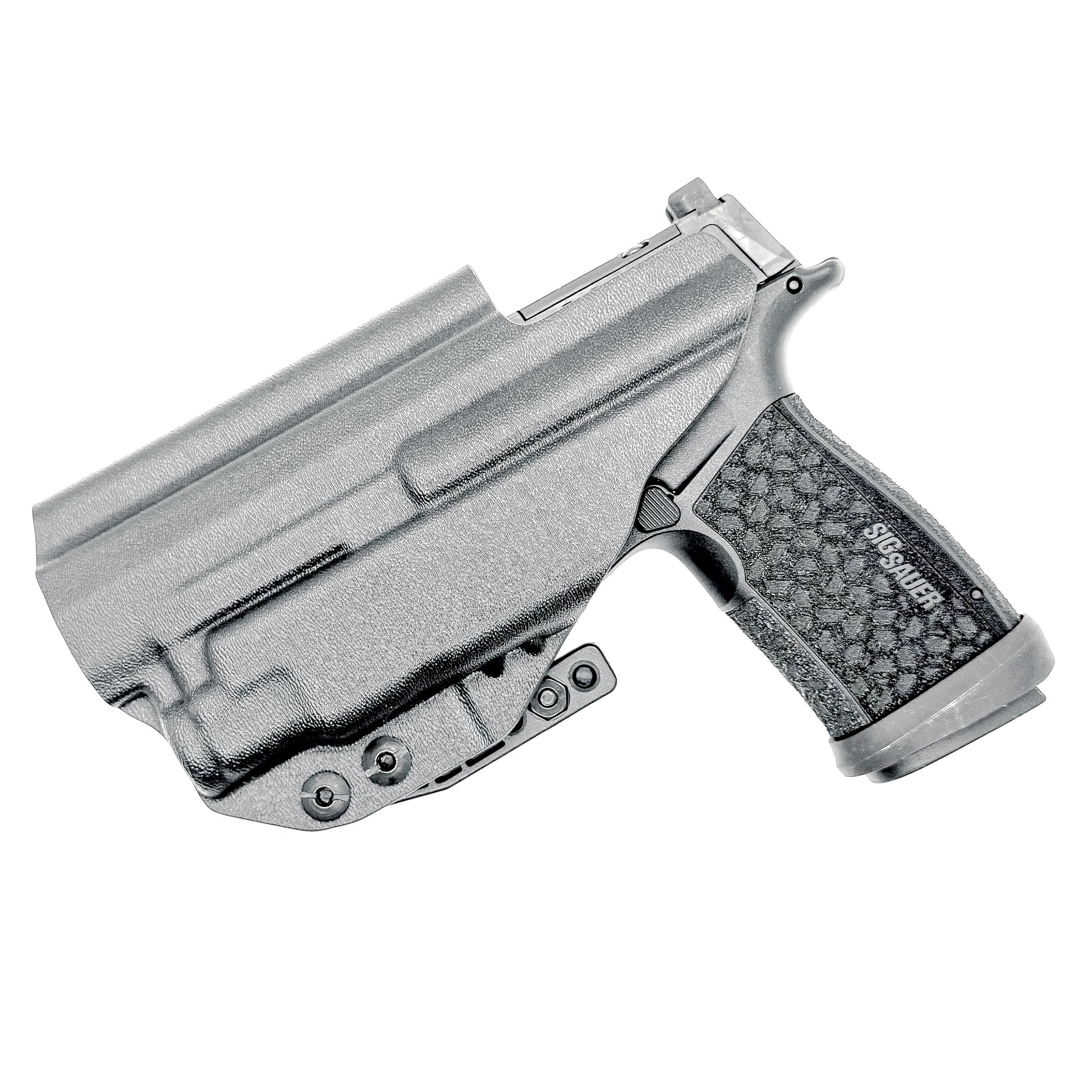 For the best IWB Kydex Inside Waistband Holster for the Sig Sauer P365-FUSE with the Streamlight 1913 version TLR-7 Sub, shop Four Brothers 4BROS Holsters. 