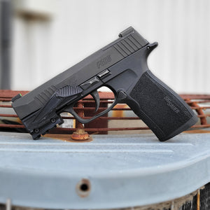 For the best, most comfortable, AIWB, IWB, Kydex Inside Waistband Holster designed to fit the Sig Sauer P365-XMACRO, P365-XMACRO COMP, P365-XMACRO TACOPS, and P365-XMACRO COMP ROMEOZERO ELITE. with the GoGunsUSA Gas Pedal. shop Four Brothers 4BROS holsters. Adjustable retention smooth edges for comfort & concealment