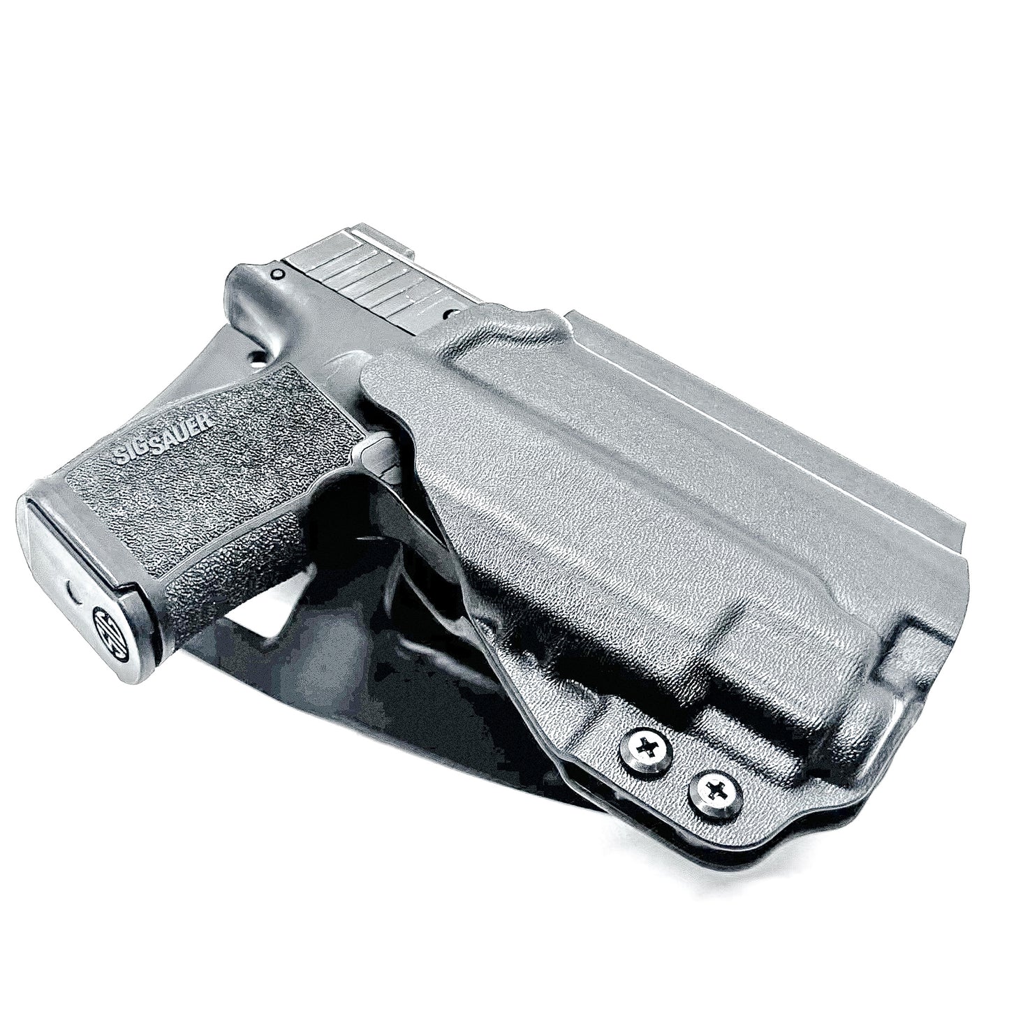 Outside Waistband light duty & competition style holster for the Sig P365 or P365XL and Streamlight TLR-8 Sub
