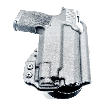 Outside Waistband light duty & competition style holster for the Sig P365 or P365XL and Streamlight TLR-8 Sub