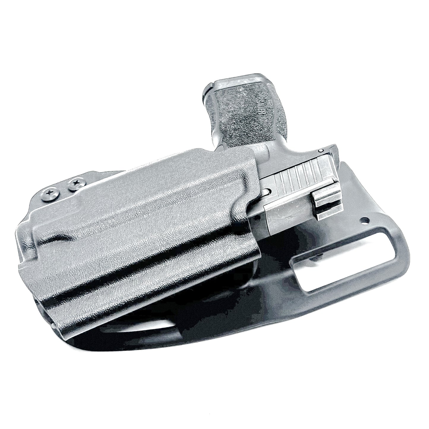 Outside Waistband light duty & competition style holster for the Sig P365 or P365XL and Streamlight TLR-8 Sub