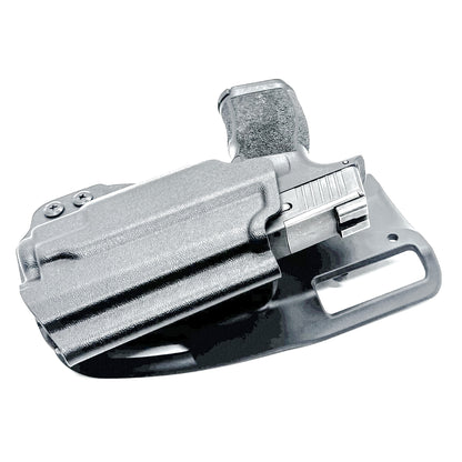 Outside Waistband light duty & competition style holster for the Sig P365 or P365XL and Streamlight TLR-8 Sub