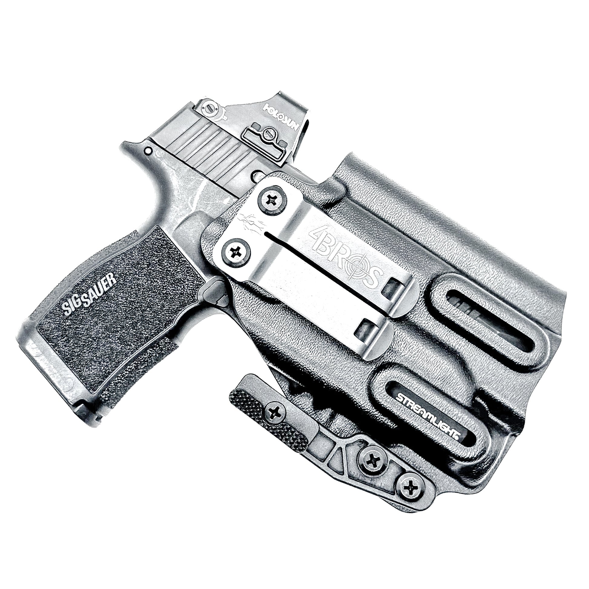 IWB Kydex Inside Waistband Holster for the Sig Sauer P365, P365X & P365XL & Streamlight TLR-7 Sub, X Sub & HL-X Sub from Four Brothers Holsters