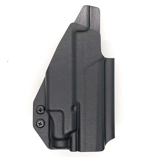 For the best Outside Waistband Kydex Holster designed to fit the Sig Sauer P365-XMACRO TACOPS with Streamlight TLR-7 Sub, shop Four Brothers Holsters.  Full sweat guard, adjustable retention, minimal material & smooth edges reduces printing. Made in the USA. Open muzzle for threaded barrels, Cleared for red dot sights.