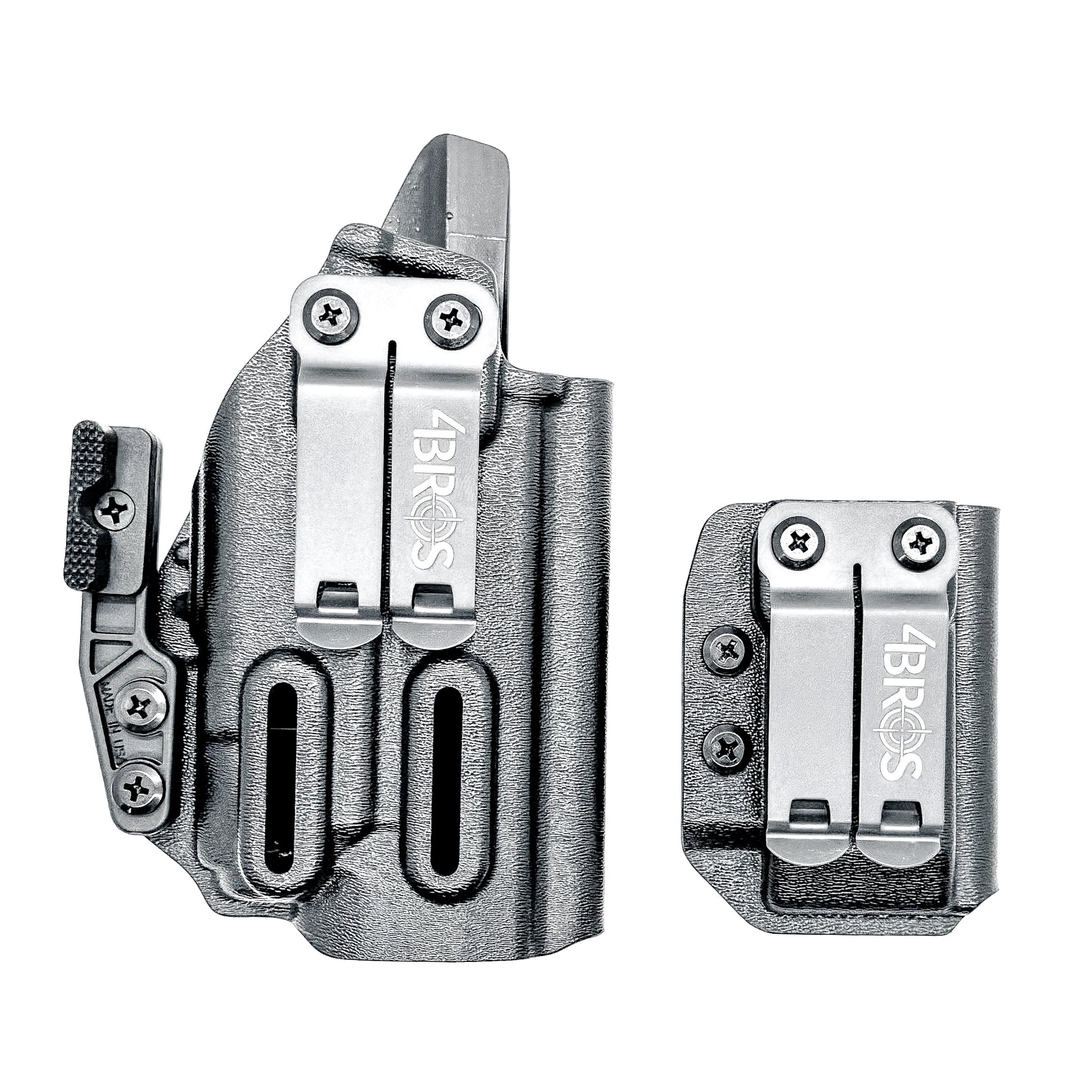 Inside Waistband IWB Holster & Magazine Carrier Combo for the Sig Sauer P365-FUSE & Icarus Precision A.C.E. Module & TLR-7 X or TLR-7 A from Four Brothers Holsters