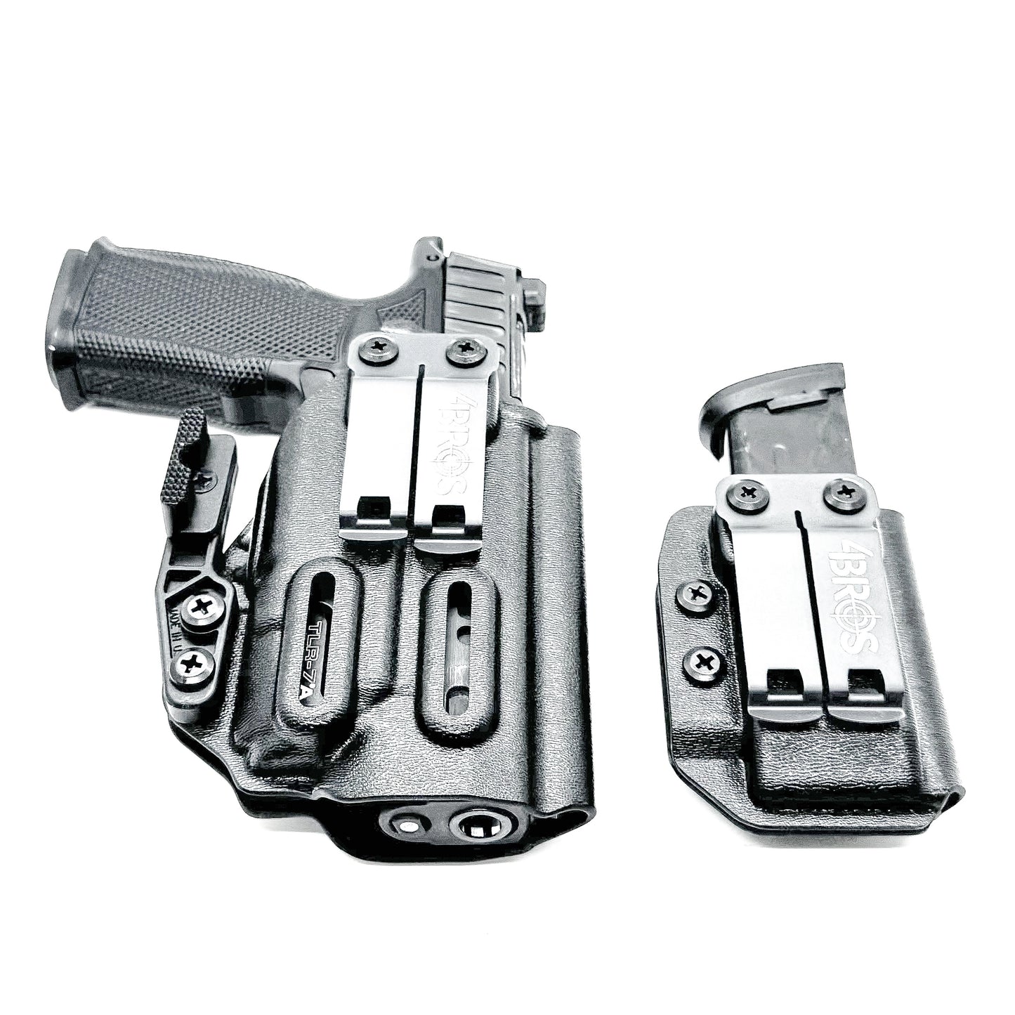 Inside Waistband IWB Holster & Magazine Carrier Combo for the Sig Sauer P365-FUSE & Icarus Precision A.C.E. Module & TLR-7 X or TLR-7 A from Four Brothers Holsters