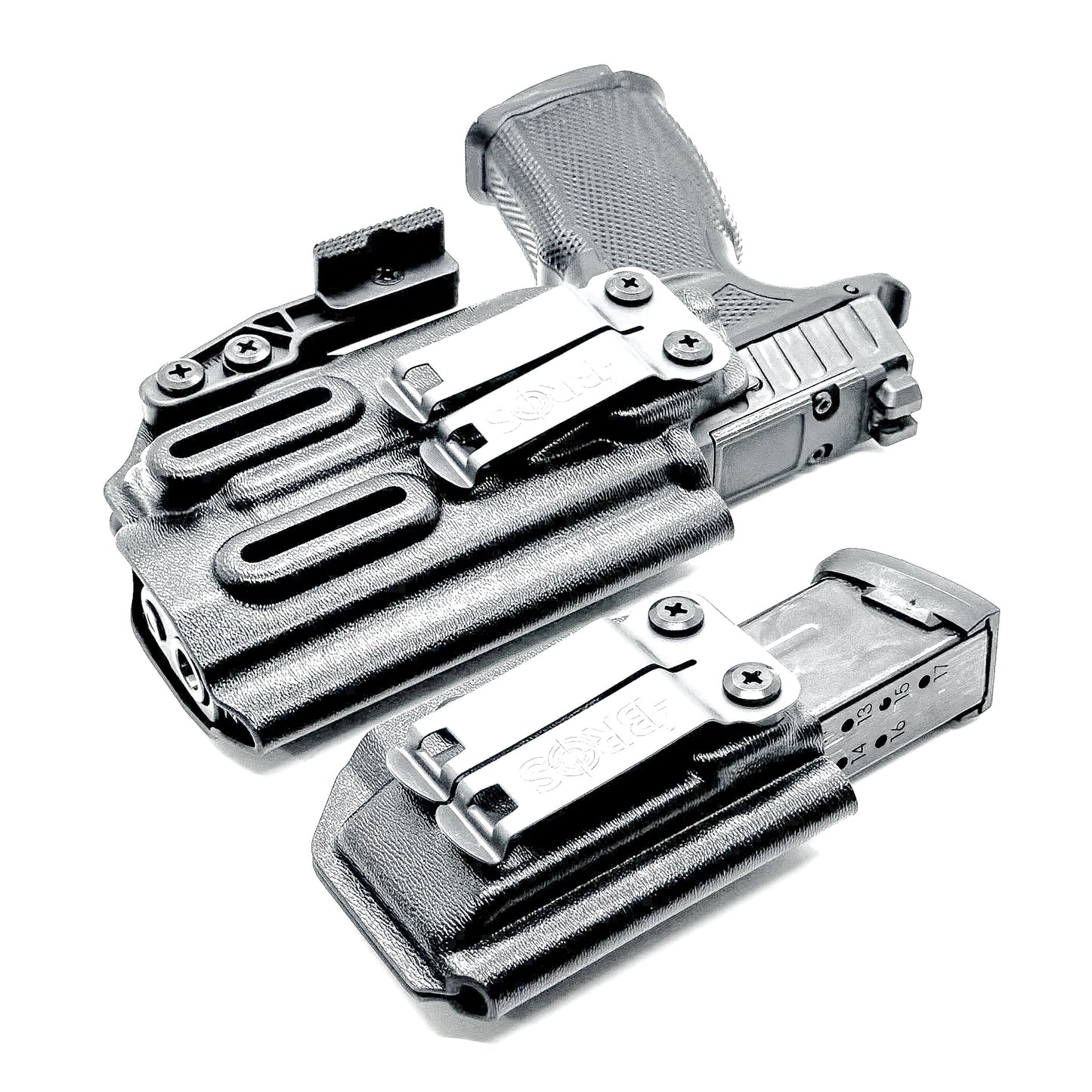 Inside Waistband IWB Holster & Magazine Carrier Combo for the Sig Sauer P365-FUSE & Icarus Precision A.C.E. Module & TLR-7 X or TLR-7 A from Four Brothers Holsters