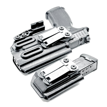 Inside Waistband IWB Holster & Magazine Carrier Combo for the Sig Sauer P365-FUSE & Icarus Precision A.C.E. Module & TLR-7 X or TLR-7 A from Four Brothers Holsters