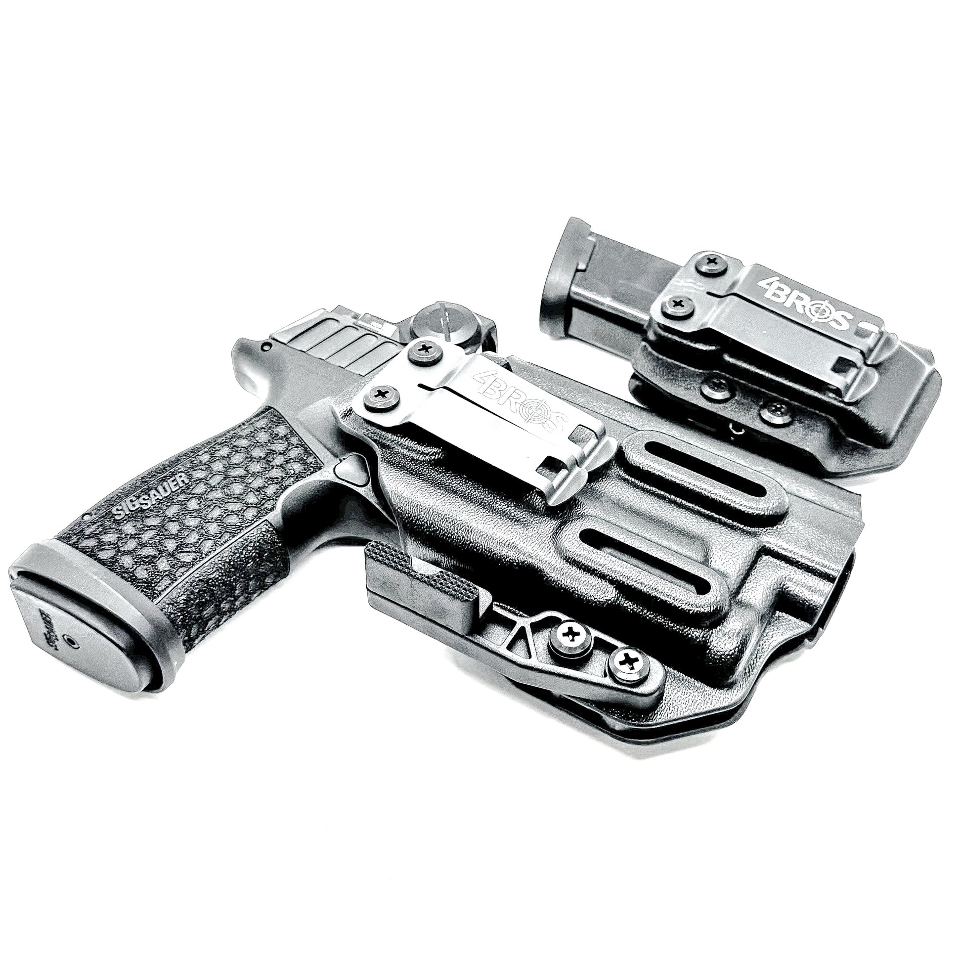 Inside Waistband IWB Holster & Magazine carrier Combo for the Sig Sauer P365-FUSE & Streamlight TLR-7 Sub, X Sub, or TLR-7 HL-X Sub from Four Brothers Holsters
