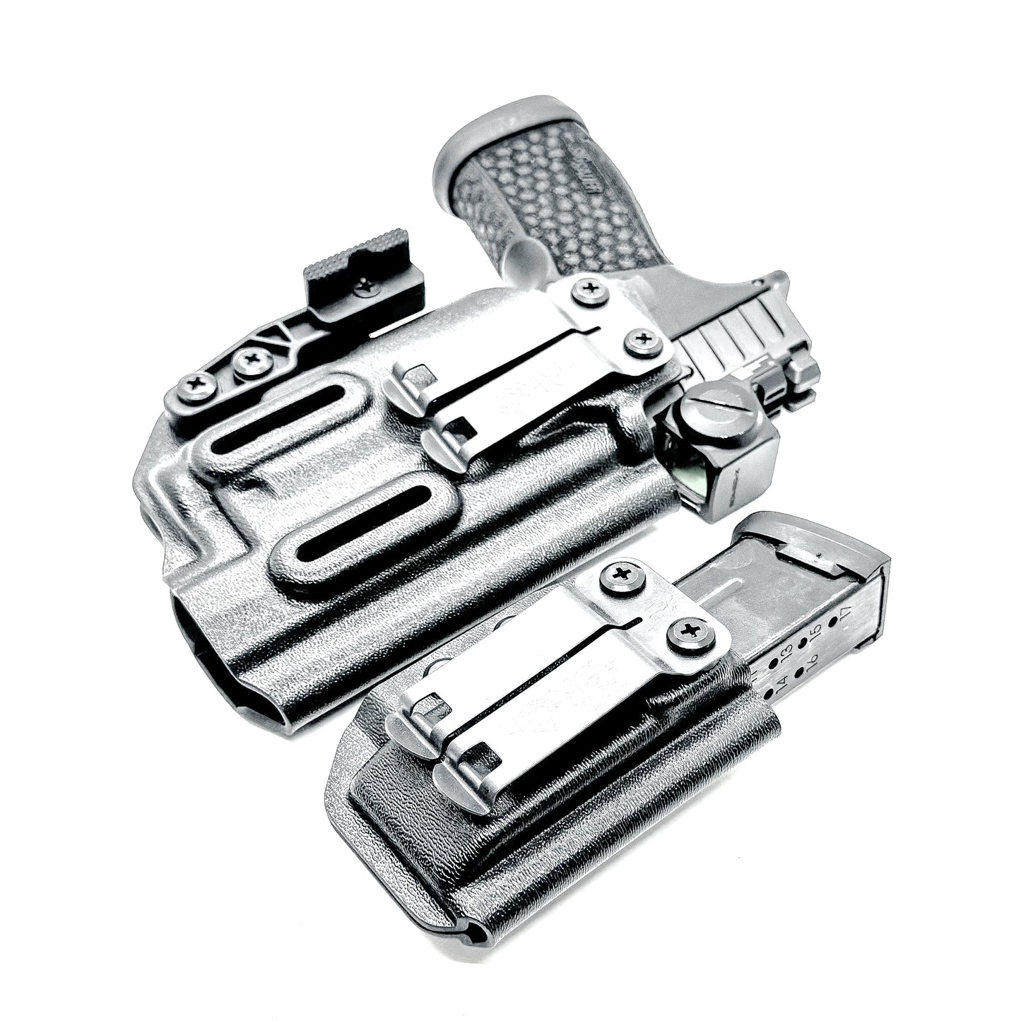 Inside Waistband IWB Holster & Magazine carrier Combo for the Sig Sauer P365-FUSE & Streamlight TLR-7 Sub, X Sub, or TLR-7 HL-X Sub from Four Brothers Holsters