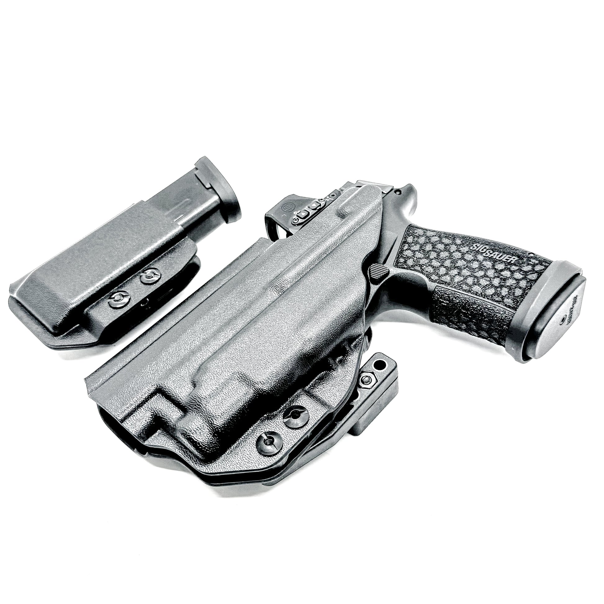 Inside Waistband IWB Holster & Magazine carrier Combo for the Sig Sauer P365-FUSE & Streamlight TLR-7 Sub, X Sub, or TLR-7 HL-X Sub from Four Brothers Holsters