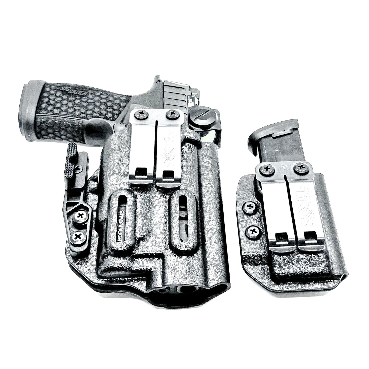 Inside Waistband IWB Holster & Magazine carrier Combo for the Sig Sauer P365-FUSE & Streamlight TLR-7 Sub, X Sub, or TLR-7 HL-X Sub from Four Brothers Holsters