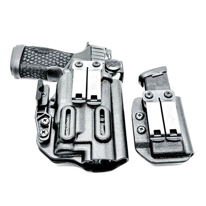 Inside Waistband IWB Holster & Magazine carrier Combo for the Sig Sauer P365-FUSE & Streamlight TLR-7 Sub, X Sub, or TLR-7 HL-X Sub from Four Brothers Holsters