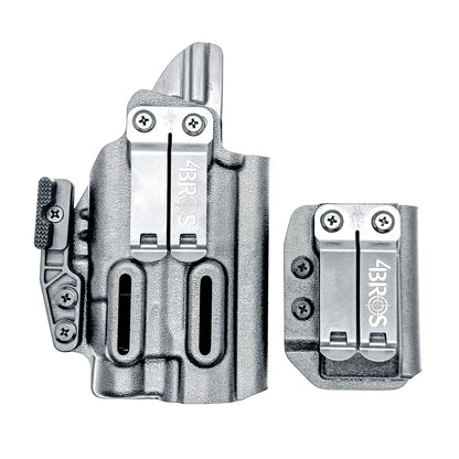 Inside Waistband IWB Holster & Magazine carrier Combo fits Sig Sauer P365-FUSE or P365-XMACRO & Streamlight TLR-7 X/A or TLR-7 HL-X from Four Brothers Holsters