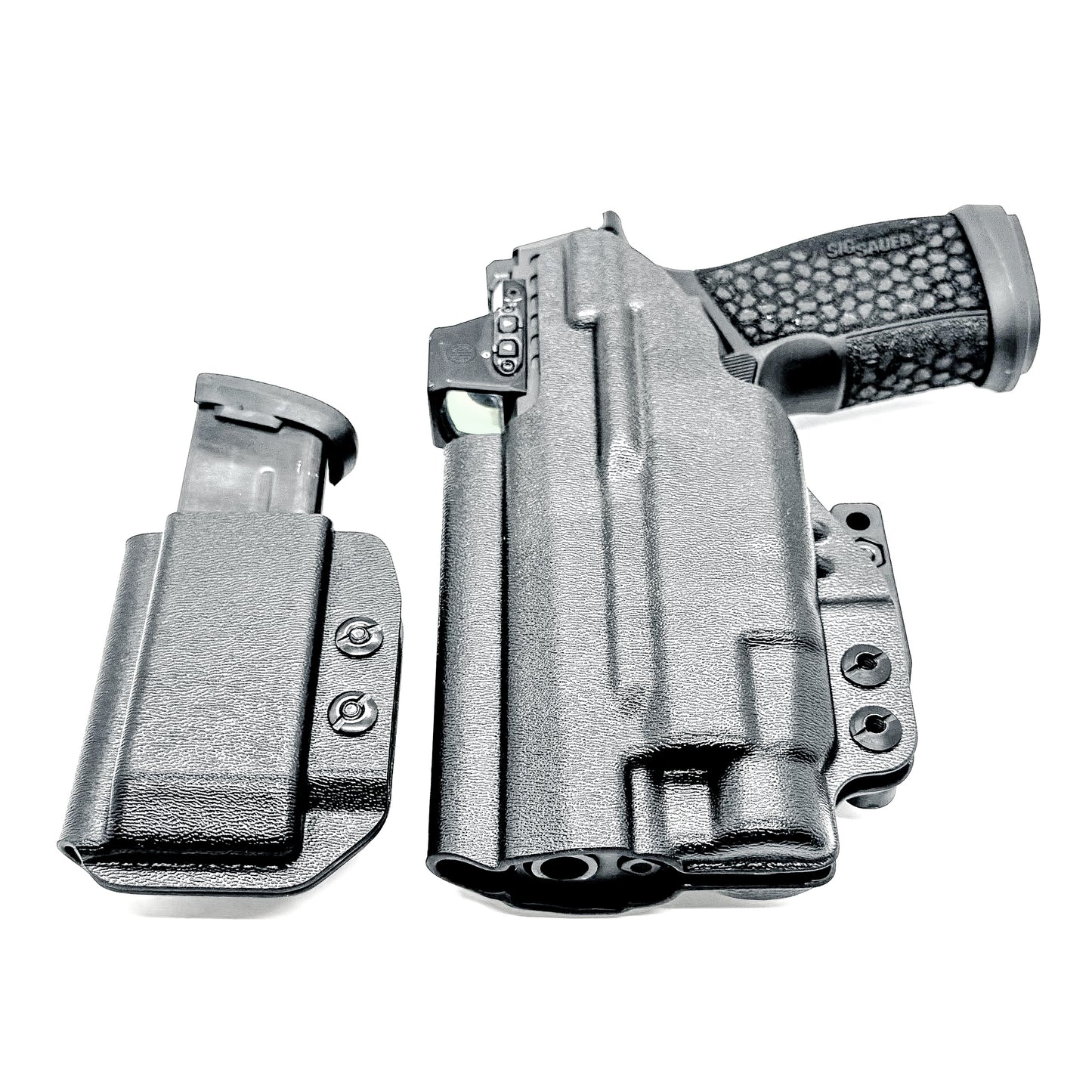 Inside Waistband IWB Holster & Magazine carrier Combo fits Sig Sauer P365-FUSE or P365-XMACRO & Streamlight TLR-7 X/A or TLR-7 HL-X from Four Brothers Holsters
