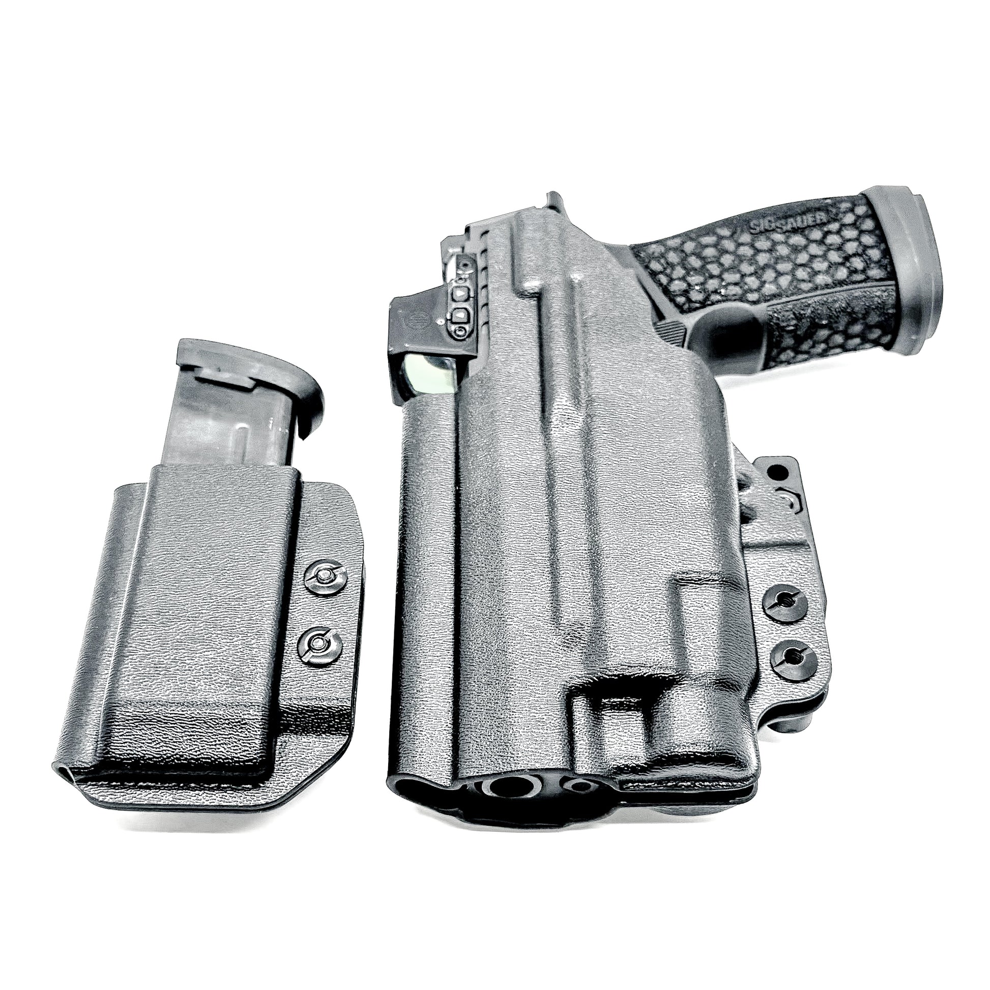 Inside Waistband IWB Holster & Magazine carrier Combo fits Sig Sauer P365-FUSE or P365-XMACRO & Streamlight TLR-7 X/A or TLR-7 HL-X from Four Brothers Holsters