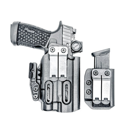 Inside Waistband IWB Holster & Magazine carrier Combo fits Sig Sauer P365-FUSE or P365-XMACRO & Streamlight TLR-7 X/A or TLR-7 HL-X from Four Brothers Holsters