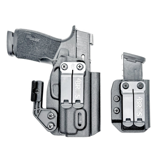 Sig P365-XMACRO Gas Pedal IWB RH Holster with Magazine Carrier Combo in black