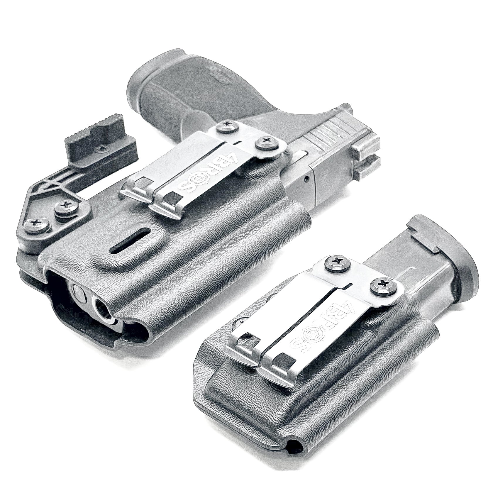 Sig P365-XMACRO Gas Pedal IWB RH Holster with Magazine Carrier Combo in black