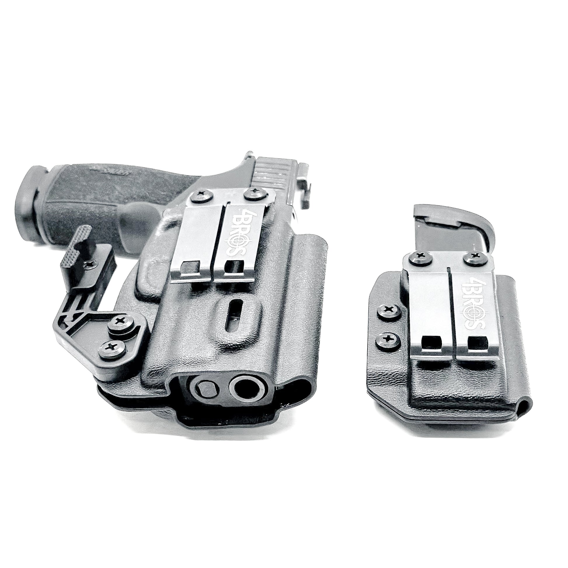 Sig P365-XMACRO Gas Pedal IWB RH Holster with Magazine Carrier Combo in black