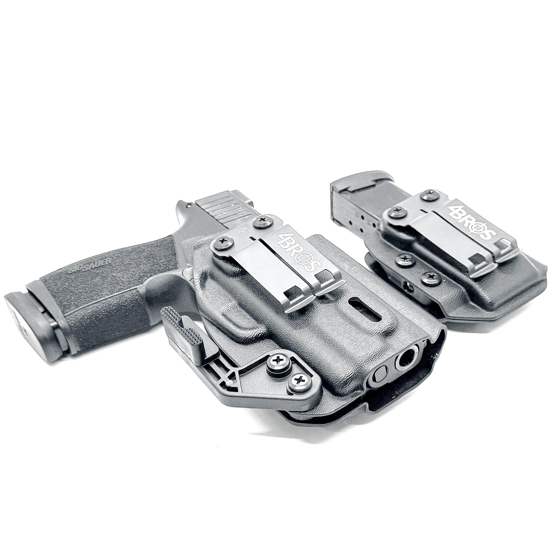 Sig P365-XMACRO Gas Pedal IWB RH Holster with Magazine Carrier Combo in black