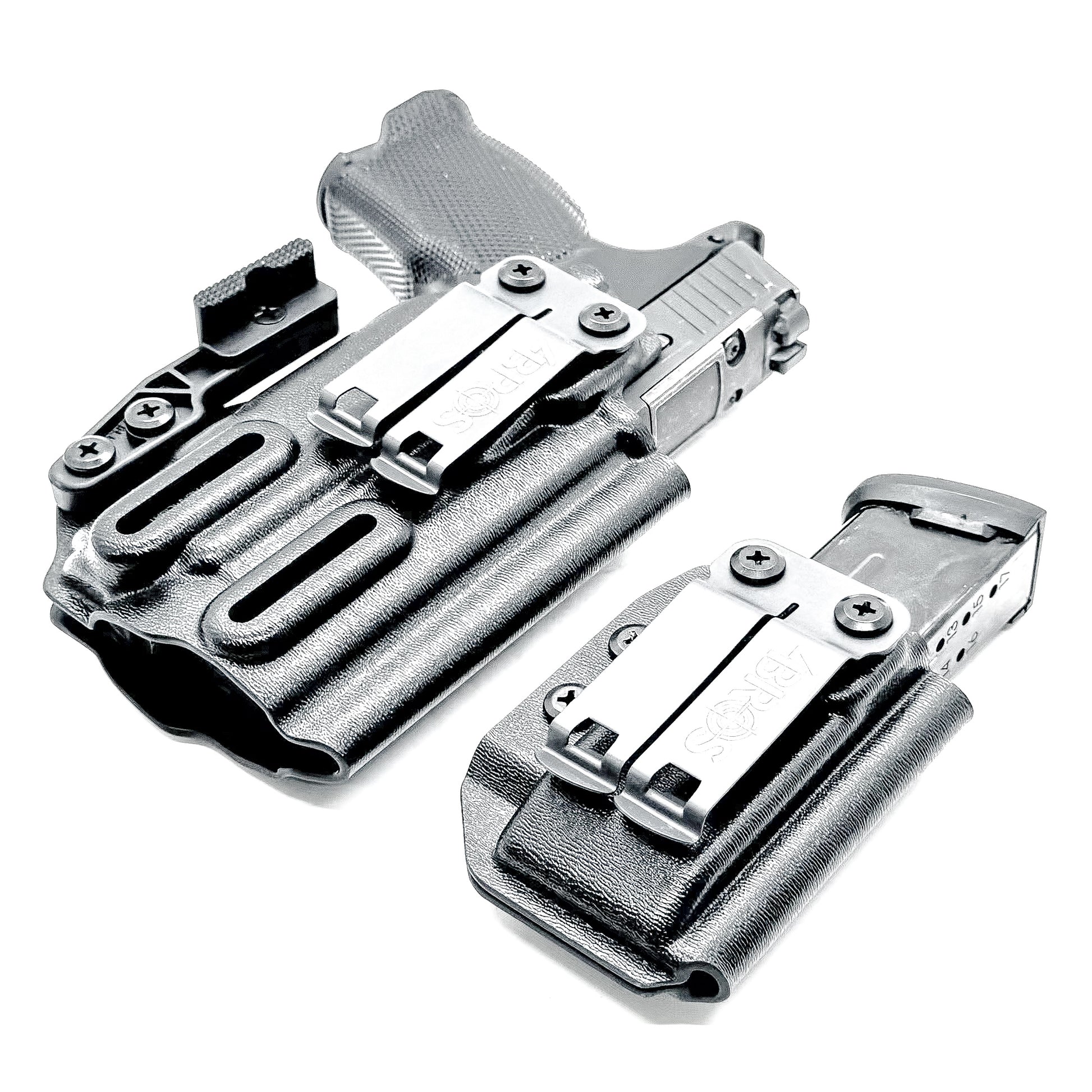 Sig P365-XMACRO & Icarus Precision A.C.E Module & TLR-7 XA IWB RH Holster with Magazine Carrier Combo in Black