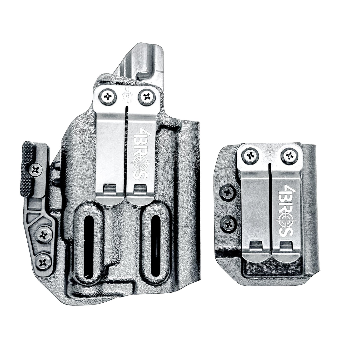 Four Brothers Sig Sauer P365-XMACRO, P365-XMACRO COMP, and P365-XMACRO TACOPS & Streamlight TLR-7 Sub & Magazine Pouch IWB AIWB Inside Waistband Holster Combo