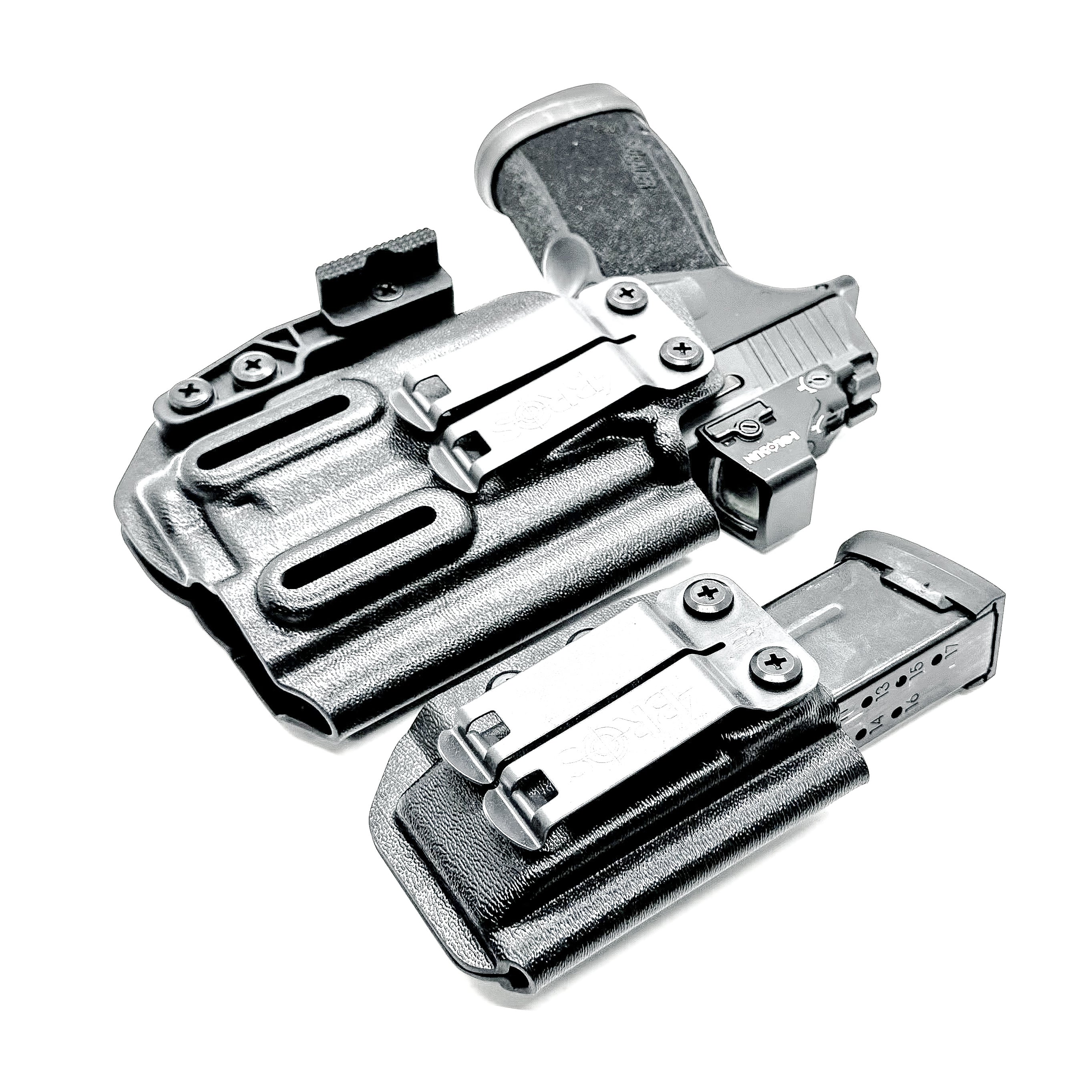Sig P365-XMACRO & TLR-7 Sub IWB Holster with Magazine Carrier