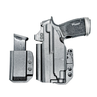 Four Brothers Sig Sauer P365-XMACRO, P365-XMACRO COMP, and P365-XMACRO TACOPS & Streamlight TLR-7 Sub & Magazine Pouch IWB AIWB Inside Waistband Holster Combo