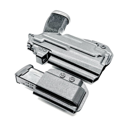 Four Brothers Sig Sauer P365-XMACRO, P365-XMACRO COMP, and P365-XMACRO TACOPS & Streamlight TLR-7 Sub & Magazine Pouch IWB AIWB Inside Waistband Holster Combo