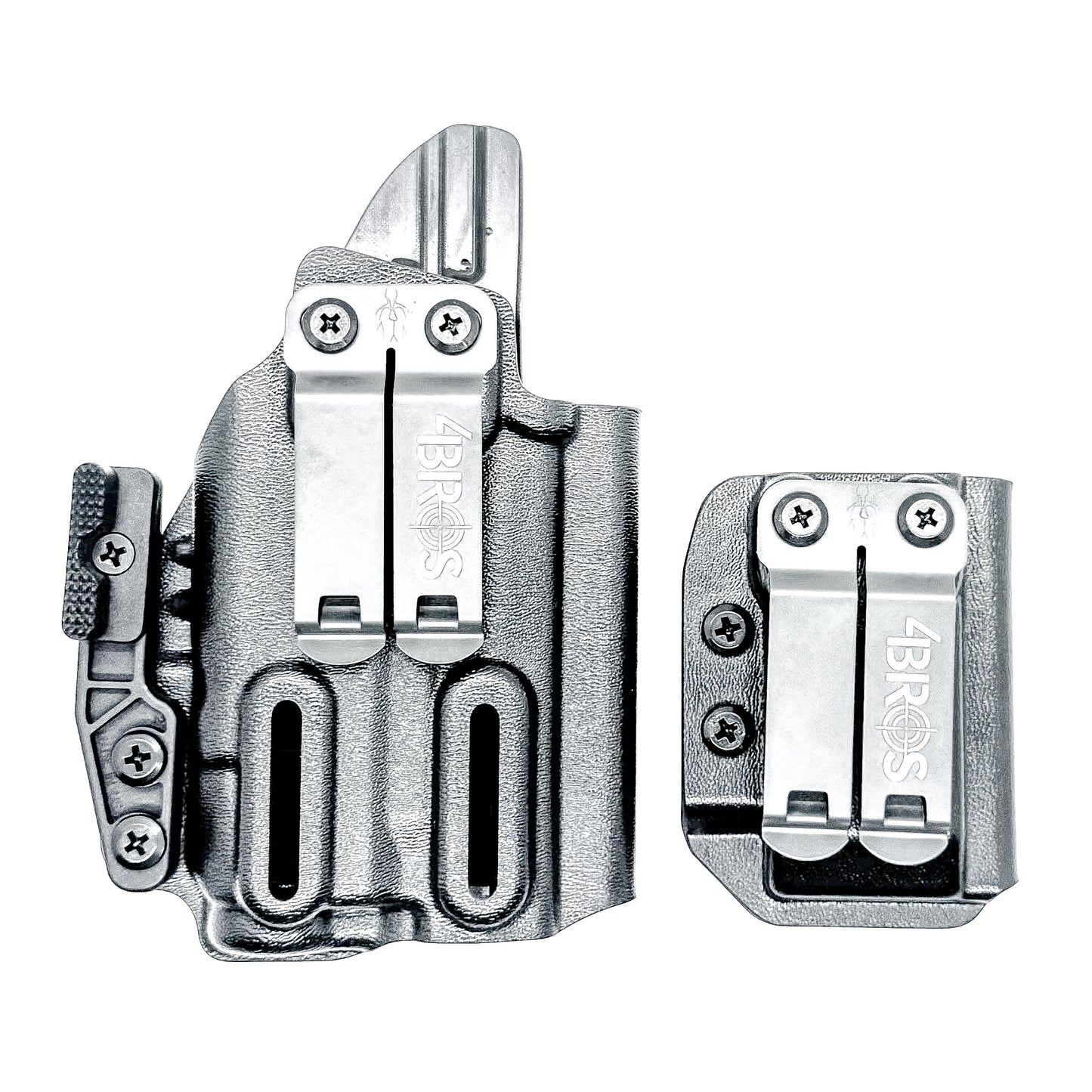 Four Brothers Holsters Inside Waistband IWB & AIWB Holster & Magazine Carrier combo for the Sig Sauer P365-XMACRO, TACOPS COMP & Streamlight TLR-7 X or TLR-7 A 